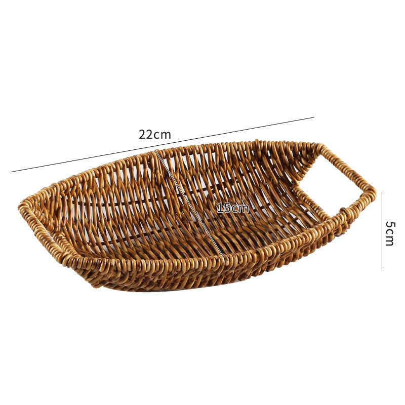Decorative Woven Serving Bowl | Thrascher