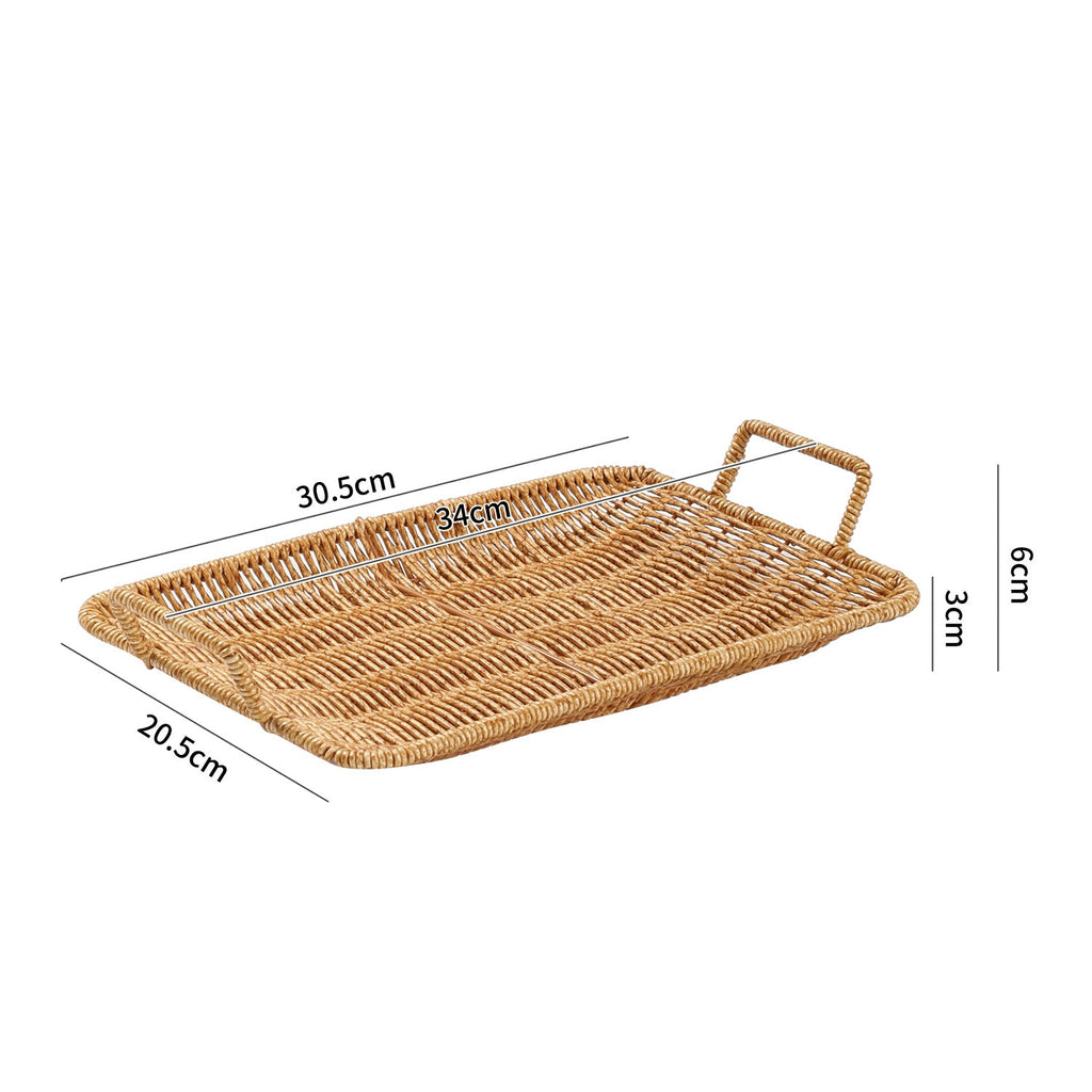 Decorative Woven Serving Bowl | Thrascher