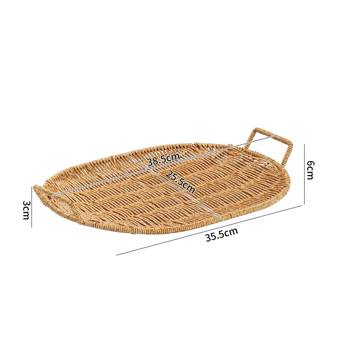 Decorative Woven Serving Bowl | Thrascher