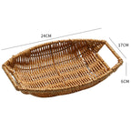 Decorative Woven Serving Bowl | Thrascher