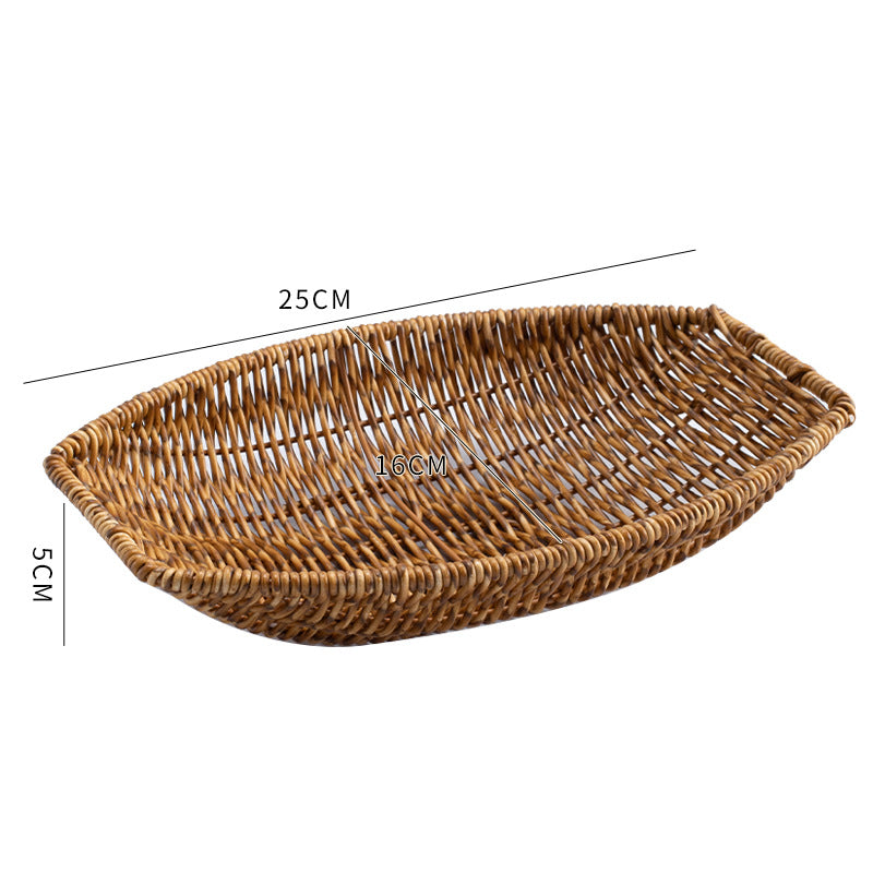 Decorative Woven Serving Bowl | Thrascher