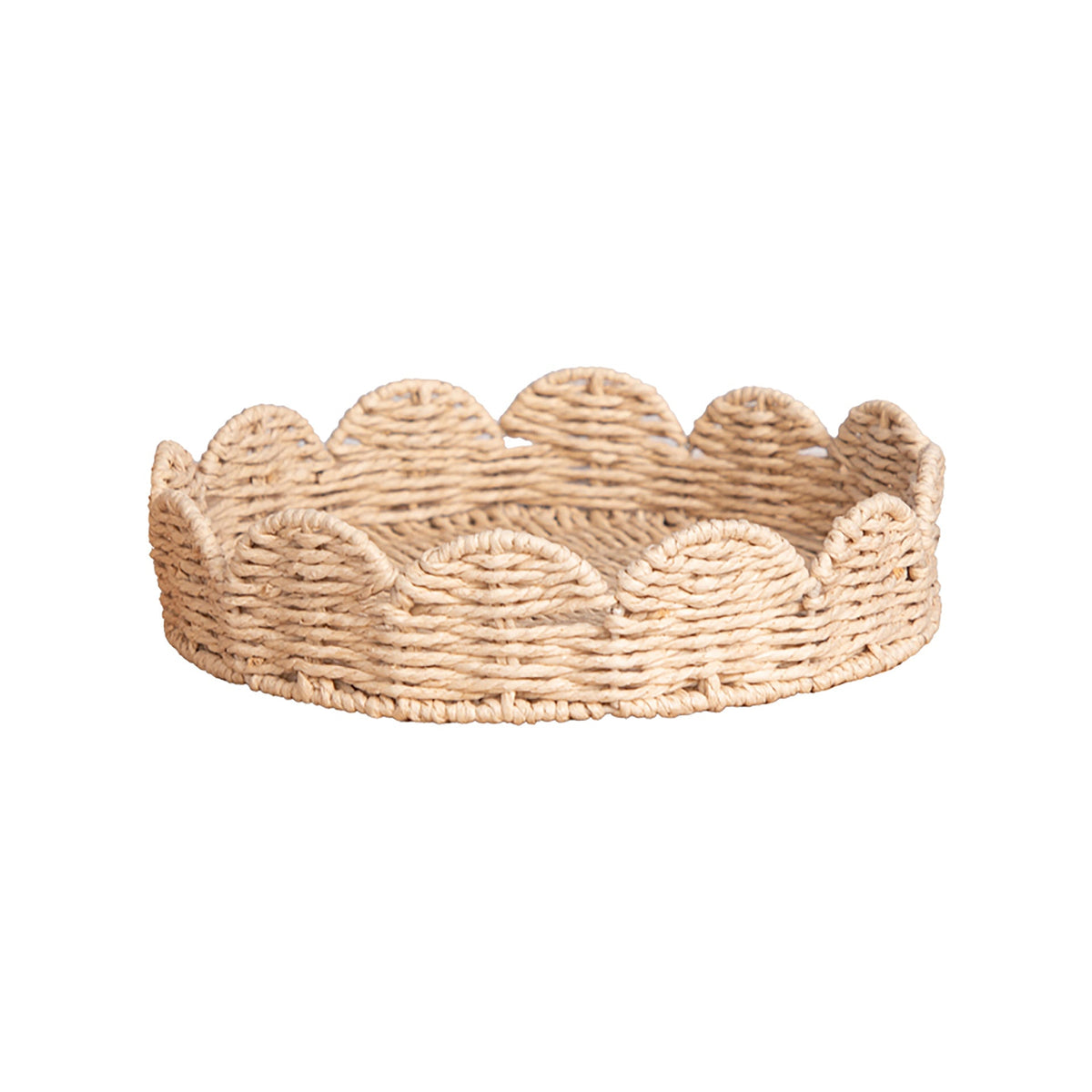 Decorative Woven Serving Trays | Thrascher