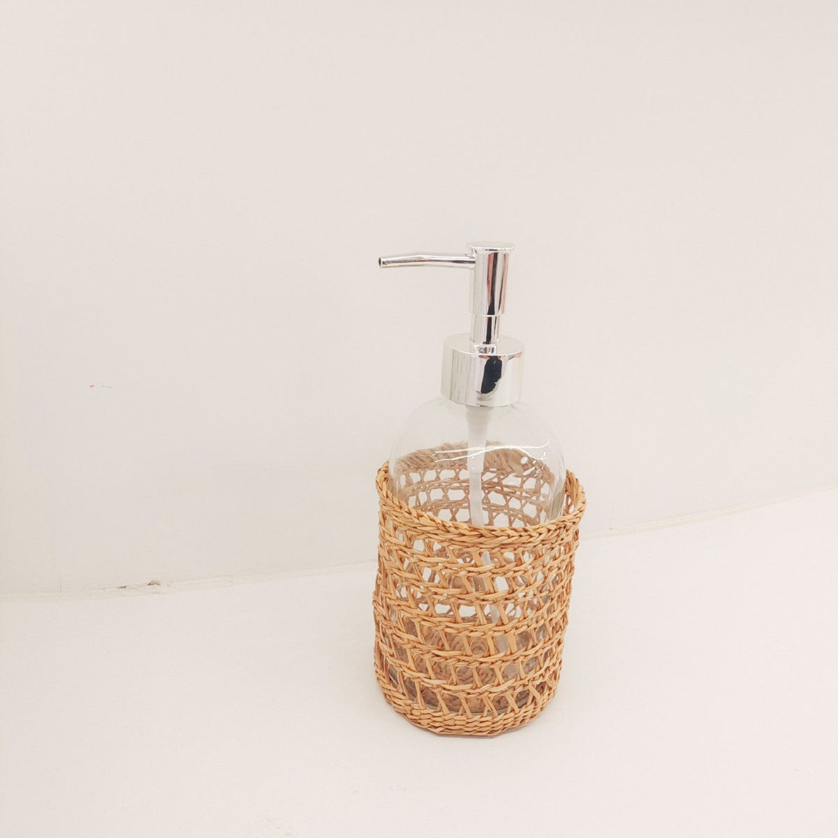 Decorative Woven Soap Dispenser | Thrascher