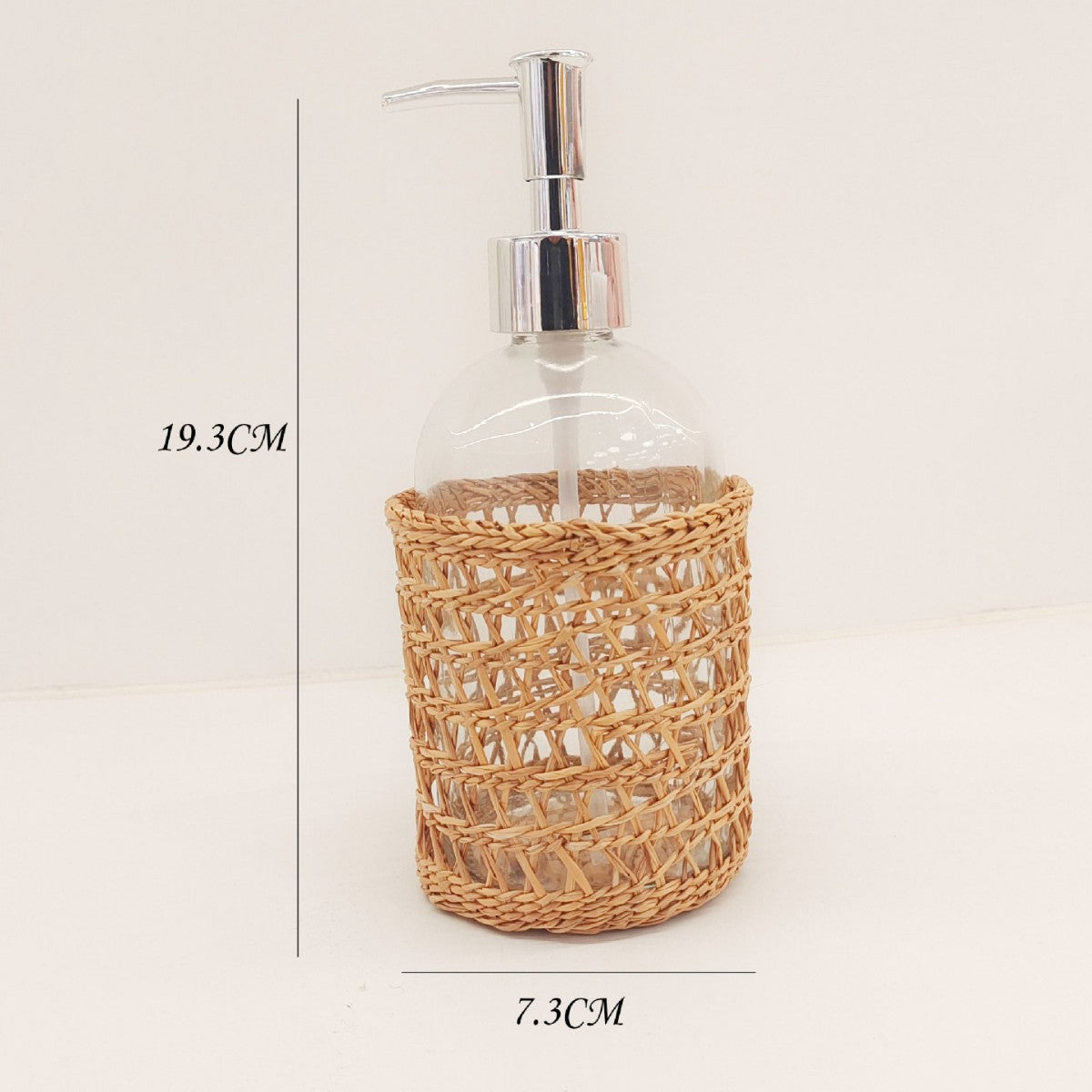 Decorative Woven Soap Dispenser | Thrascher
