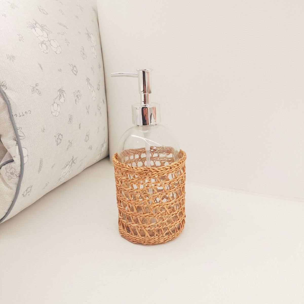 Decorative Woven Soap Dispenser | Thrascher