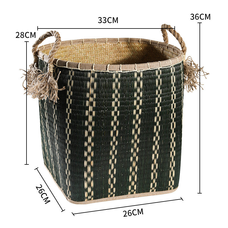 Decorative Woven Storage Box | Thrascher