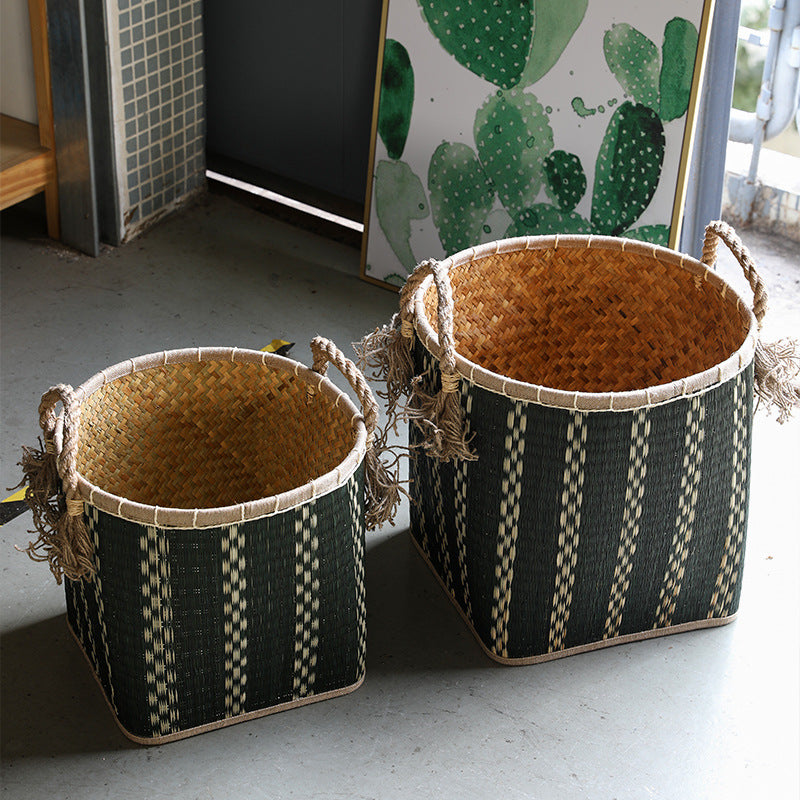Decorative Woven Storage Box | Thrascher