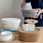 Decorative Woven Tissue Basket | Thrascher