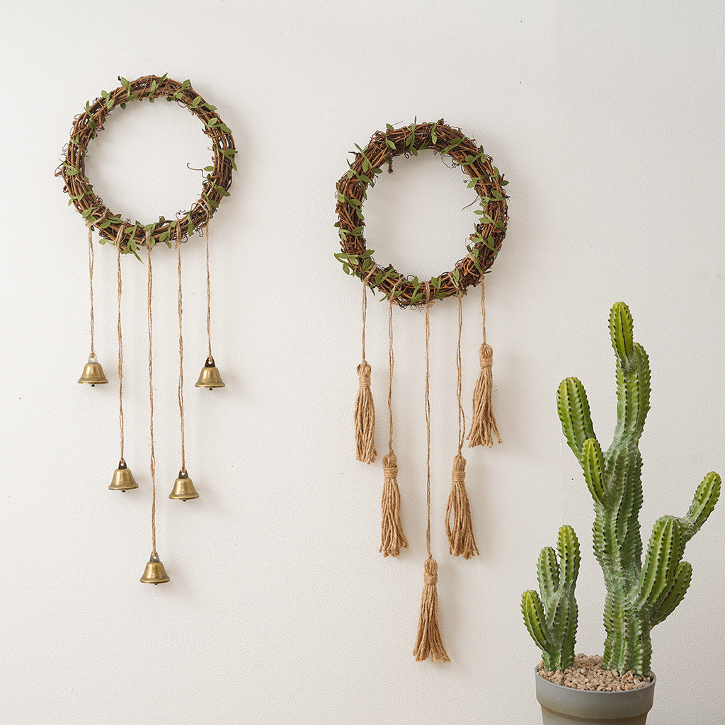 Decorative Wreath with Hanging Bells | Thrascher