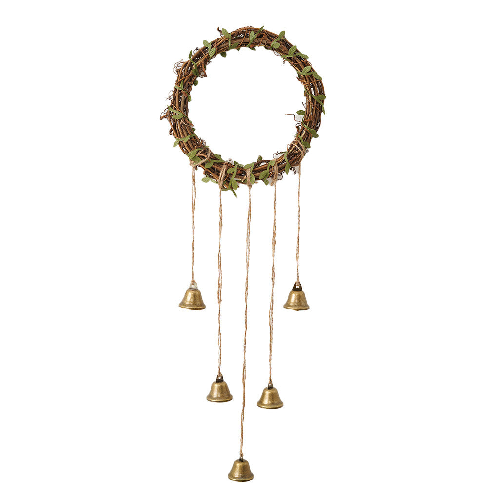 Decorative Wreath with Hanging Bells | Thrascher
