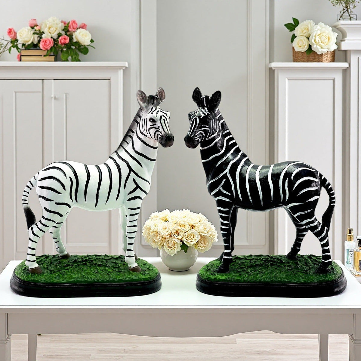 Decorative Zebra Figure | Thrascher