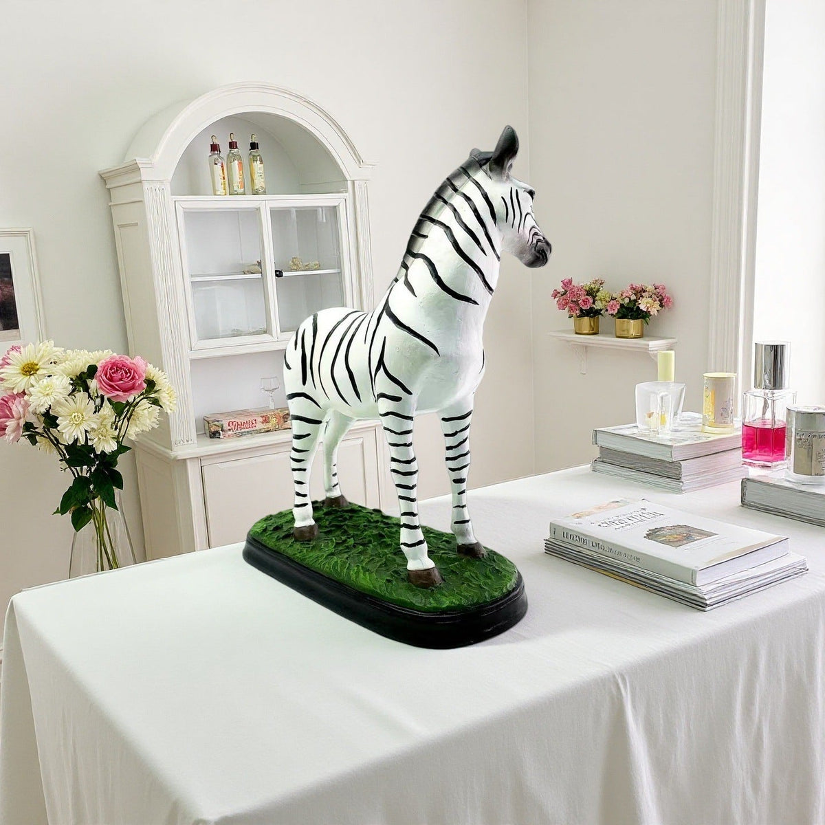 Decorative Zebra Figure | Thrascher