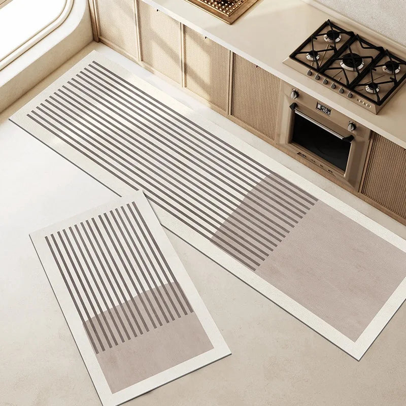 Diatomite Kitchen & Bath Mat, Velvet Surface, Rubber Backing, view 10