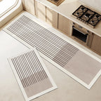 Diatomite Kitchen & Bath Mat, Velvet Surface, Rubber Backing, view 10