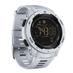 Digital Pedometer Watch with 45mm Resin Case and Rubber Band