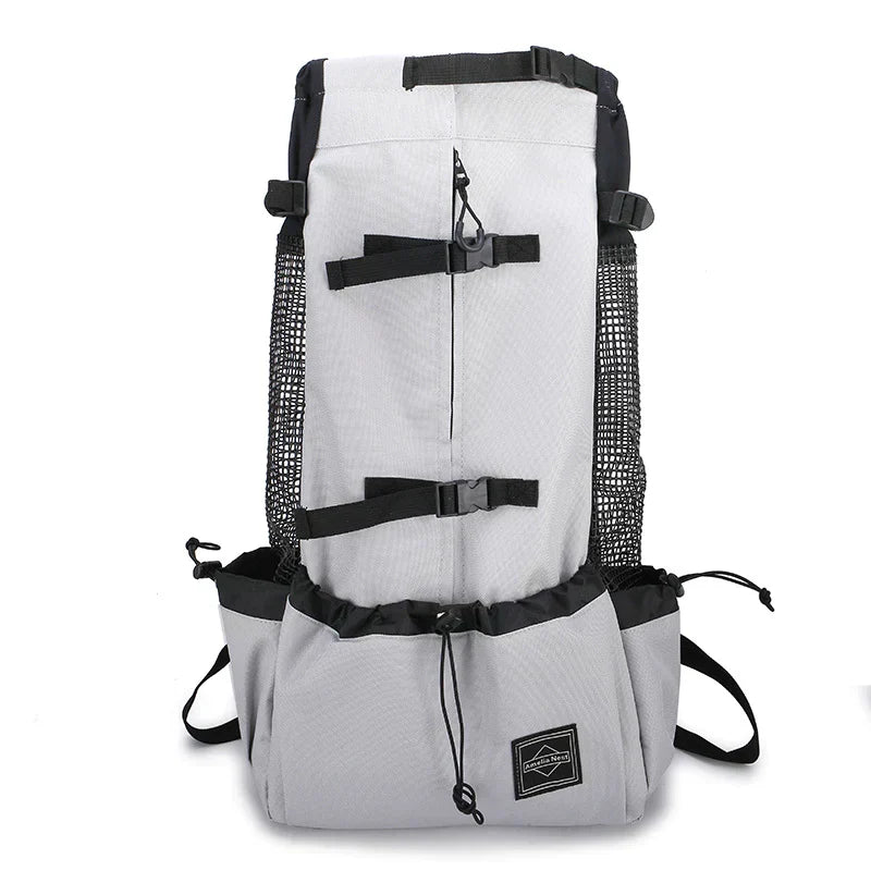Dog Carrier Backpack with Safety Strap and Storage Pockets for 1–25 kg Dogs, view 2