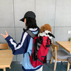 Dog Carrier Backpack with Safety Strap and Storage Pockets for 1–25 kg Dogs, view 4