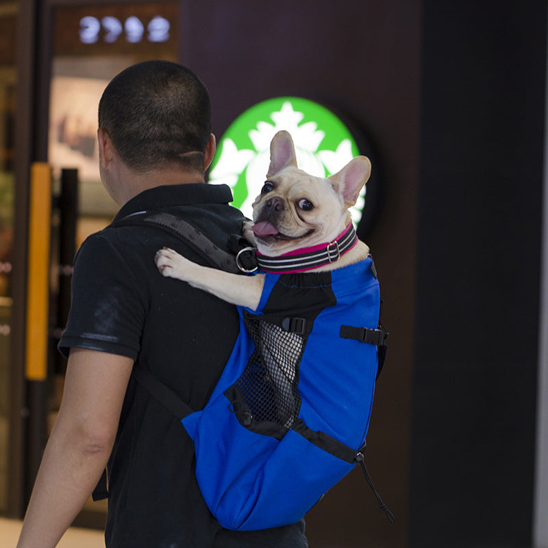 Dog Carrier Backpack with Safety Strap and Storage Pockets for 1–25 kg Dogs, view 8