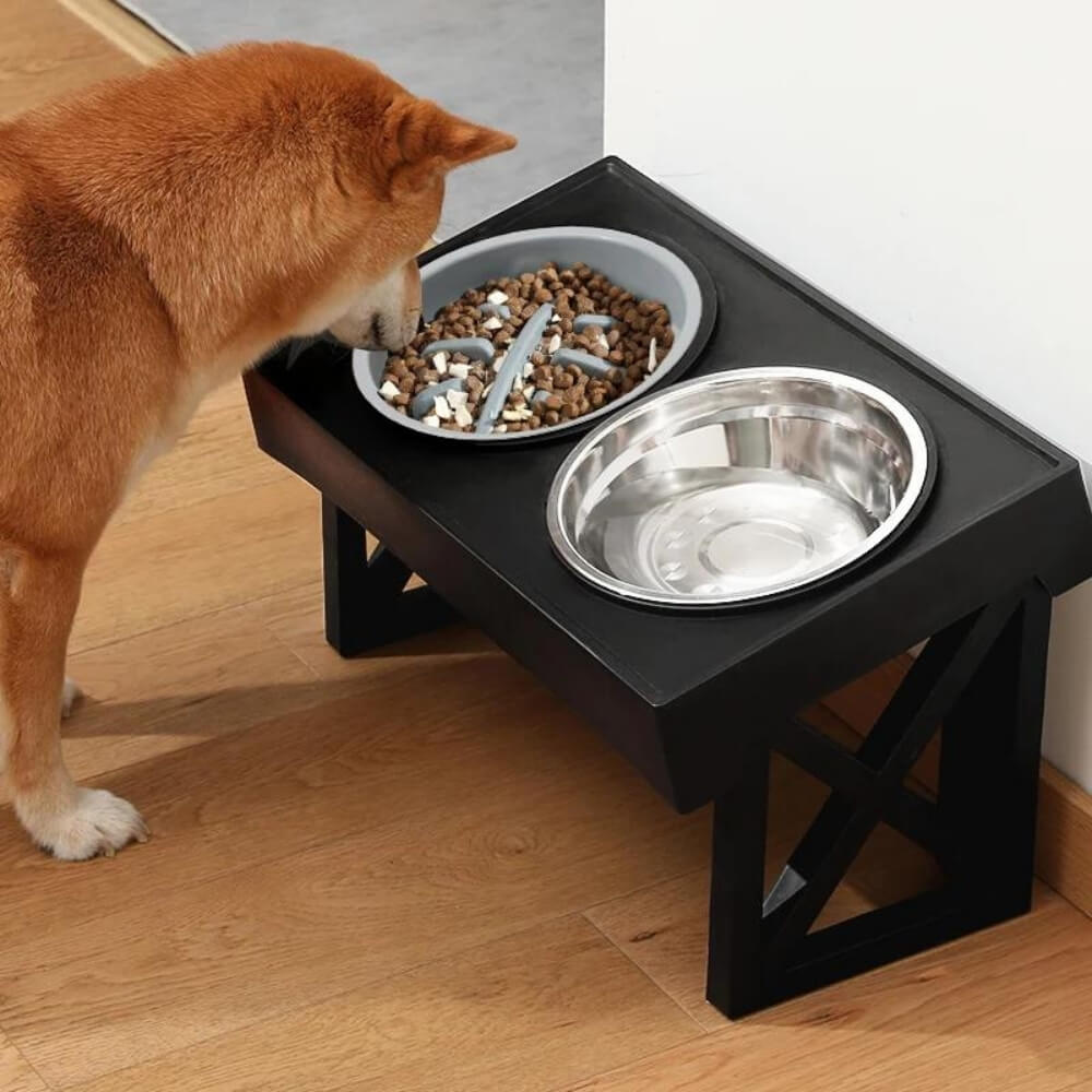 Dog Slow Feeder Bowl with Maze Pattern, Non-Slip Base, Dishwasher Safe, view 3