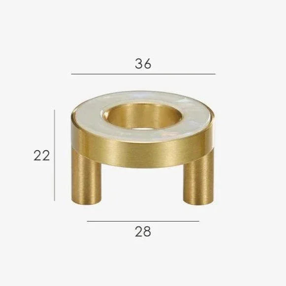 Dordyra Brass Jorseda Handle