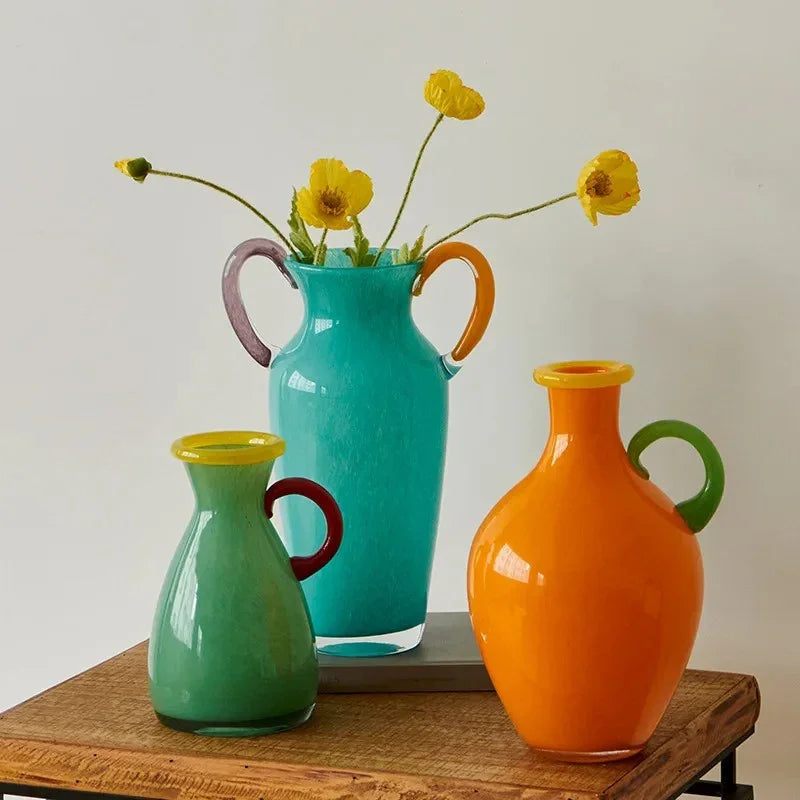 Dorstvia stained Glass Vase Collection