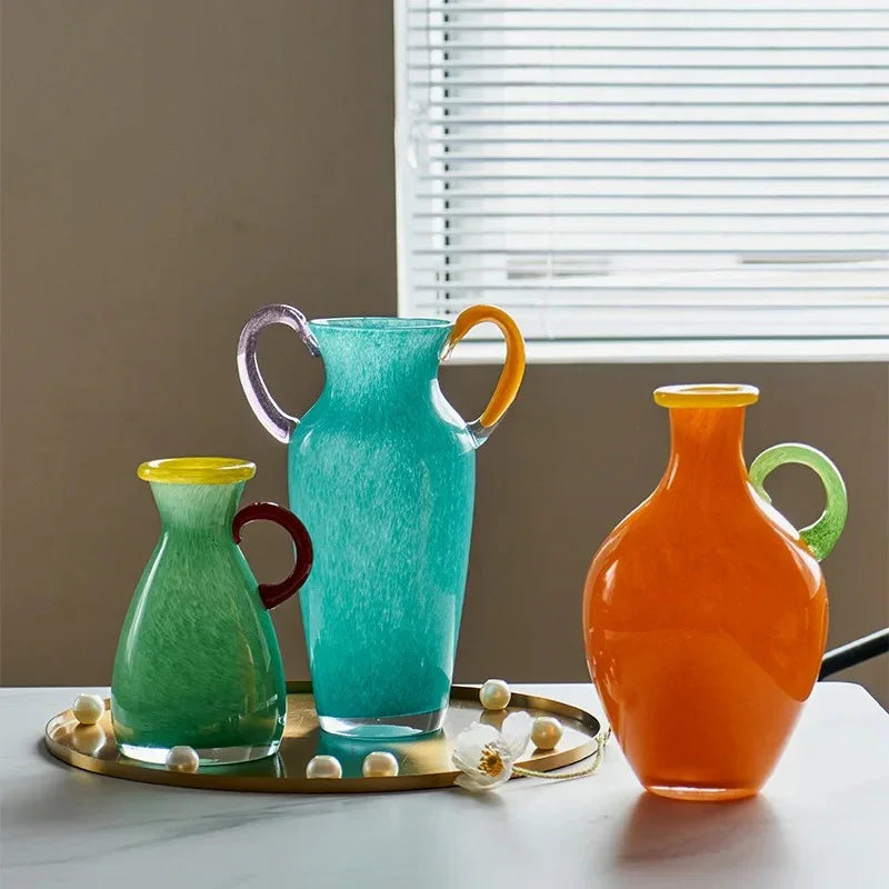 Dorstvia stained Glass Vase Collection