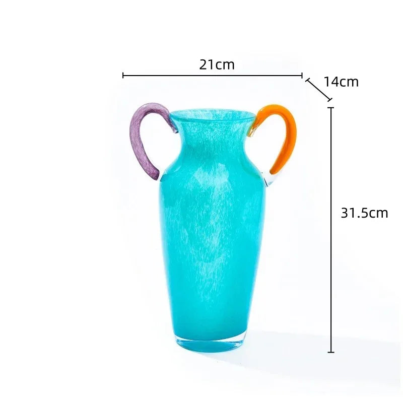 Dorstvia stained Glass Vase Collection