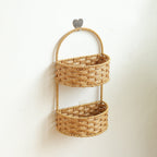 Double Layer Woven Storage Container | Thrascher
