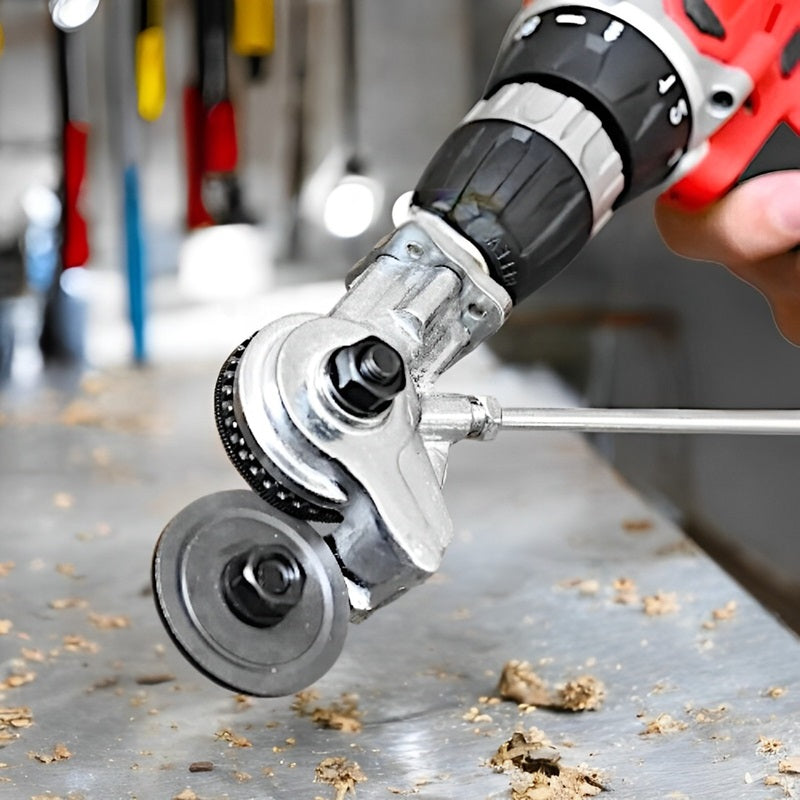 Metal Cutting Drill Attachment, Alloy Steel, 12–21V