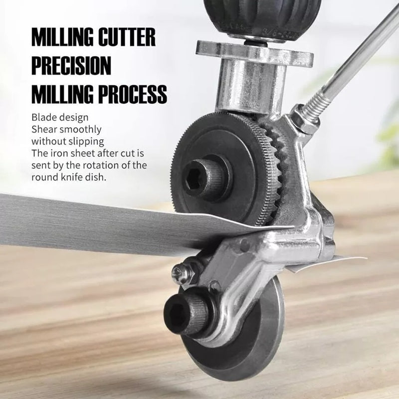 Metal Cutting Drill Attachment, Alloy Steel, 12–21V