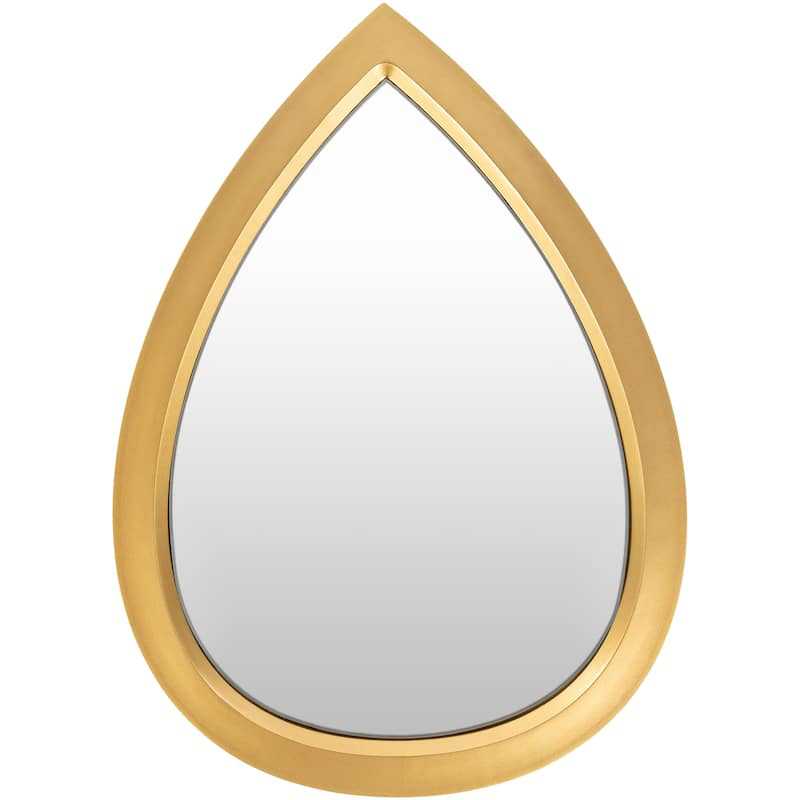 Drop-Shaped Decorative Wall Mirror | Thrascher