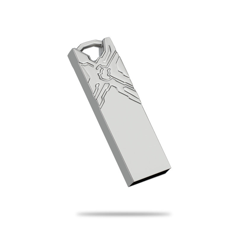 Durable Metal USB 3.0 Flash Drive with Embossed Design for Portable Storage