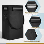 Foldable Shopping Trolley, 40 L, 1680D Oxford Fabric and Aluminum
