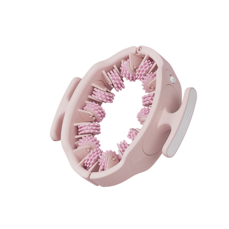 Manual Massage Roller with 360° Rollers, Adjustable Opening and Removable Handle