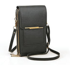 RFID-Blocking Crossbody Phone Wallet Bag for Phones Up to 6.7 in