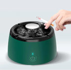 Electric Smokeless Ashtray with Activated Carbon Filter, USB Rechargeable, view 5