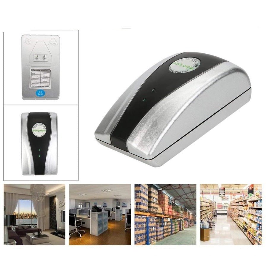 Plug-In Electricity Device with Green LED for Home and Commercial Use