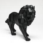 Elegant and Modern Lion Sculpture | Thrascher