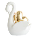 Elegant and Romantic Swans Decorative Figure | Thrascher