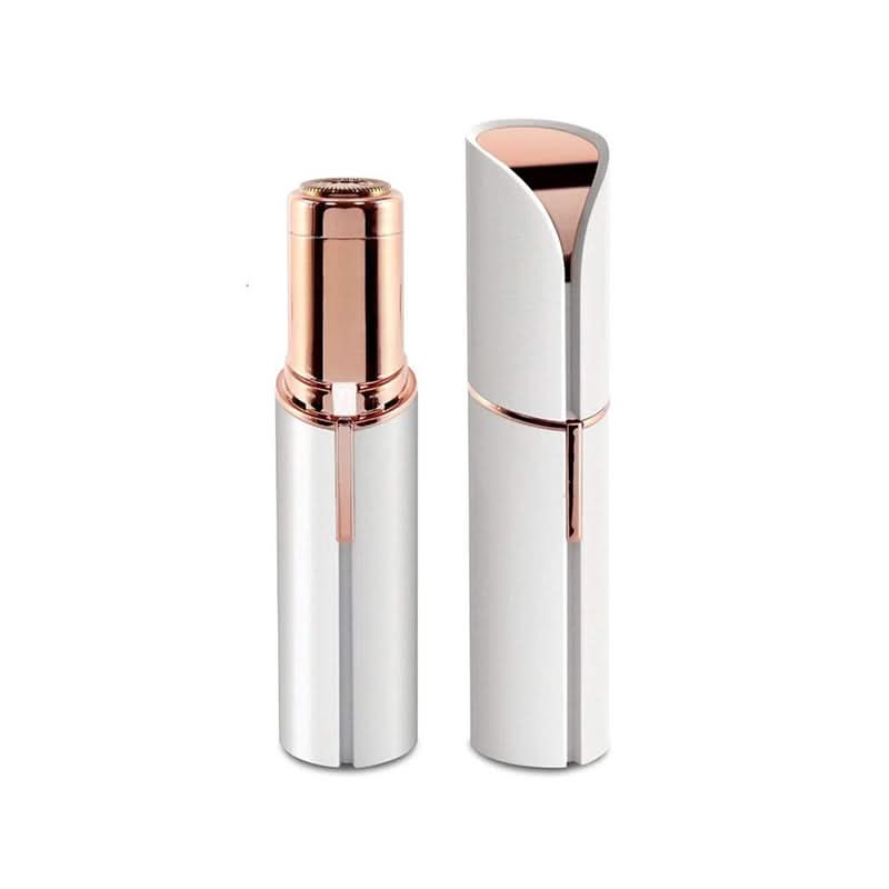 Portable USB-Rechargeable Facial Epilator with Detachable Head