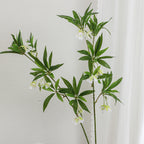 Elegant Artificial Plant with Flowers | Thrascher