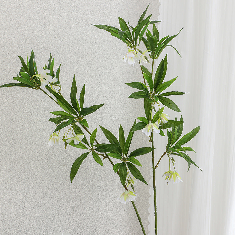 Elegant Artificial Plant with Flowers | Thrascher