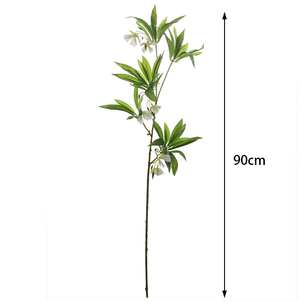 Elegant Artificial Plant with Flowers | Thrascher
