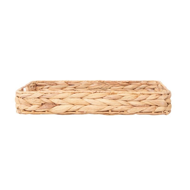 Elegant Braided Serving Basket Handwoven | Thrascher
