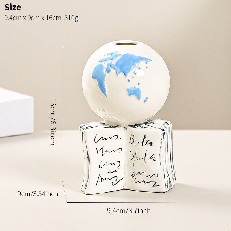 Elegant Ceramic Globe Bank | Thrascher