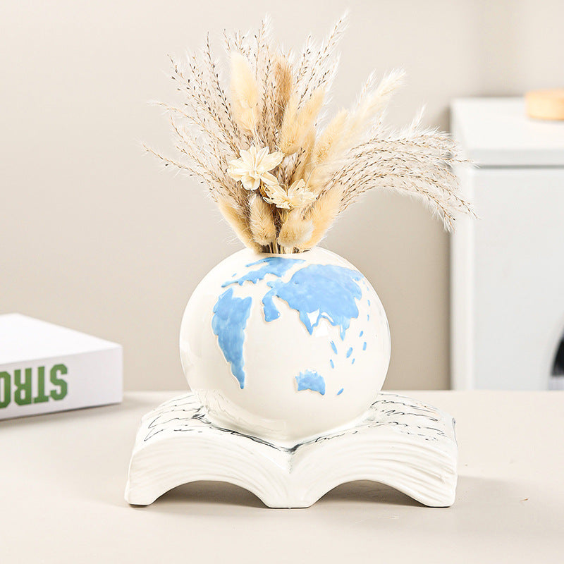 Elegant Ceramic Globe Bank | Thrascher