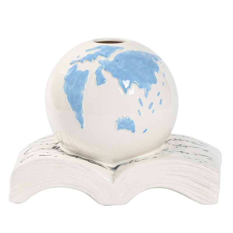 Elegant Ceramic Globe Bank | Thrascher