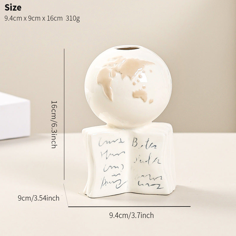 Elegant Ceramic Globe Bank | Thrascher