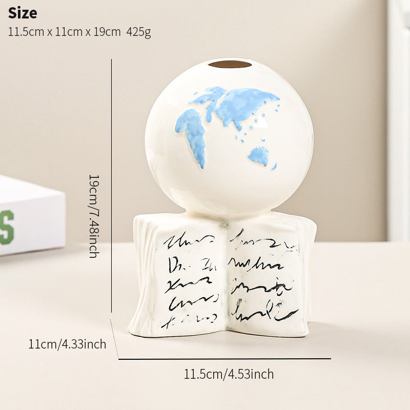 Elegant Ceramic Globe Bank | Thrascher