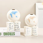 Elegant Ceramic Globe Bank | Thrascher